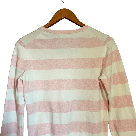 3 for $30! Tommy Hilfiger cotton blend striped v neck sweater - Picture 10 of 10